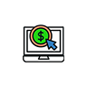 Tablet PPC icon representing mobile-optimized Google Ads targeting and retargeting